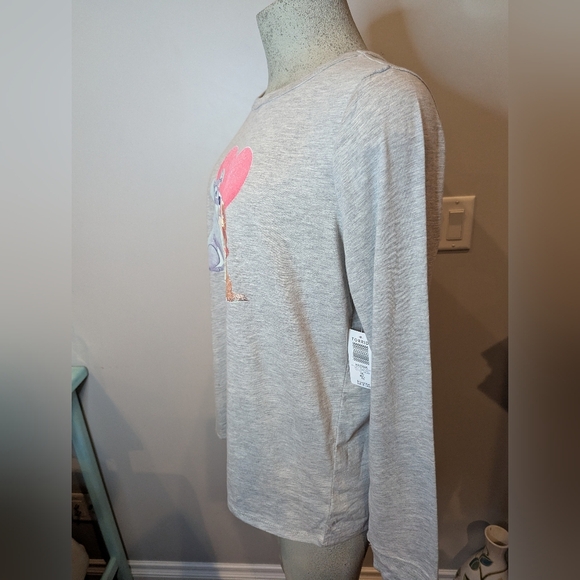 Torrid Disney Lady and the Tramp Gray Dog T-Shirt Size M/L, New - Picture 10 of 13